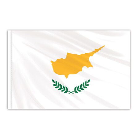 Cyprus Indoor Nylon Flag 2'x3'
